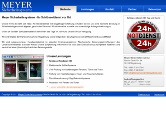 meyer-sicherheitssysteme.com website preview
