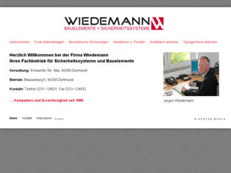 juergen-wiedemann.com website preview