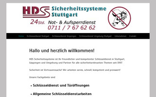 hds-sicherheitssysteme.com website preview