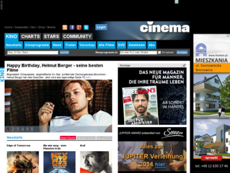 cinema.de website preview