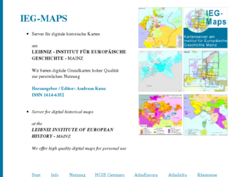 ieg-maps.uni-mainz.de website preview