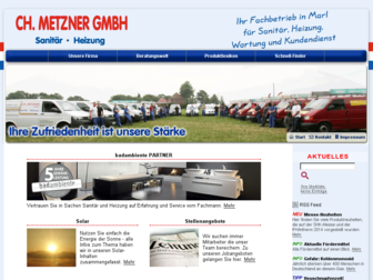 metzner-gmbh.de website preview
