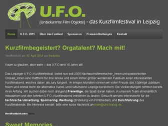 ufo-leipzig.de website preview