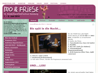 moundfriese.shortfilm.com website preview