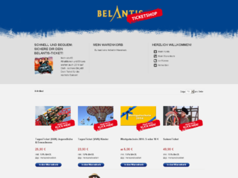 shop.belantis.de website preview