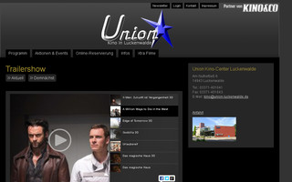union-luckenwalde.de website preview