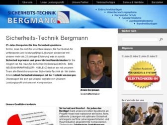 bergmann-alarm.de website preview