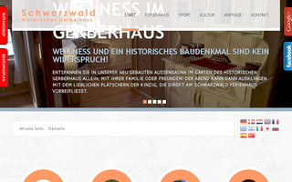 ferienhaus-alpirsbach.de website preview