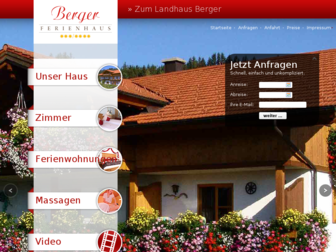 berger-ferienhaus.com website preview