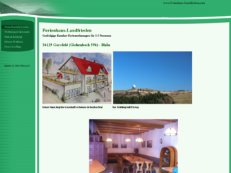 ferienhaus-landfrieden.com website preview