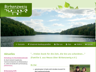 birkenzweig-urlaub.org website preview