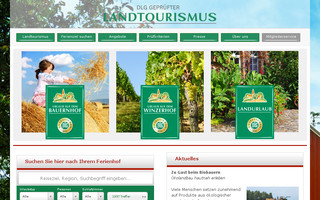 landtourismus.de website preview