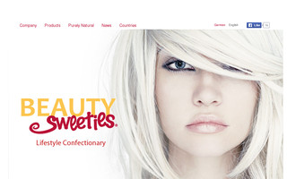 beautysweeties.com website preview