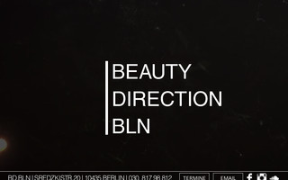 beauty-direction.de website preview