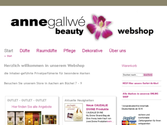 annegallwe-beauty.de website preview