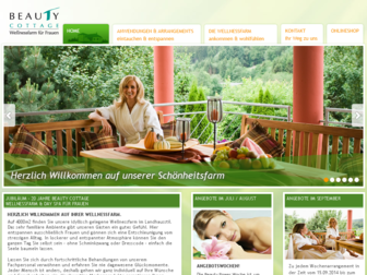 beauty-cottage.de website preview