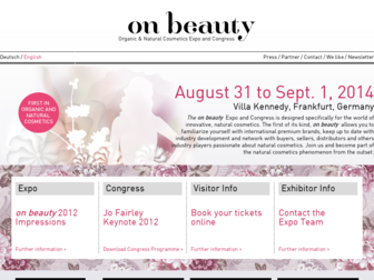 on-beauty.com website preview