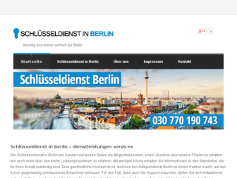 schluesseldienst-in-berlin.org website preview