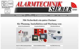 alarmtechnik-sieber.de website preview
