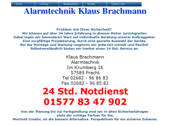 alarmtechnik-mettmann.de website preview