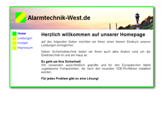 alarmtechnik-west.de website preview
