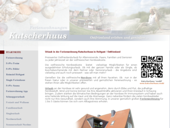 kutscherhuus.de website preview