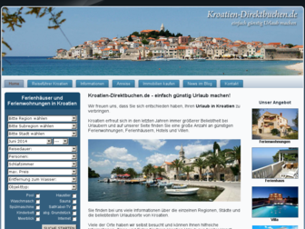 kroatien-direktbuchen.de website preview
