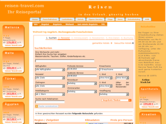reisen-travel.com website preview