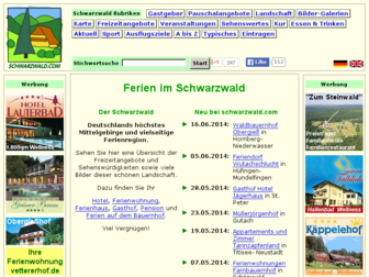 schwarzwald.com website preview