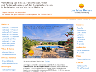 las-islas-reisen.de website preview
