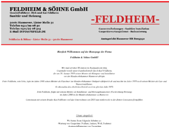 feldheim-hannover.de website preview