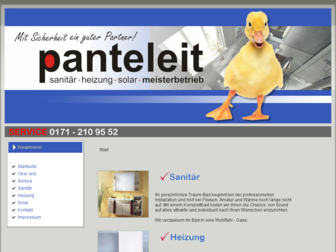 panteleit-sanitaer.de website preview