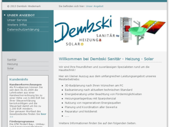 dembski-sanitaer.de website preview