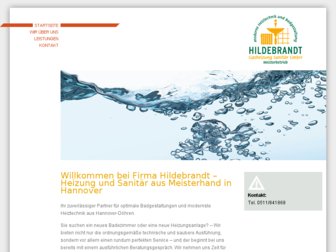 hildebrandt-gmbh.de website preview
