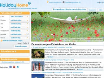 holiday-home.com website preview