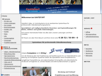 gantefort.com website preview