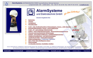 alarmsysteme-berlin.de website preview