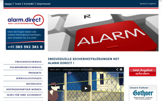 alarmdirect-online.de website preview