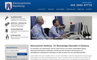 alarmsysteme-hamburg.de website preview