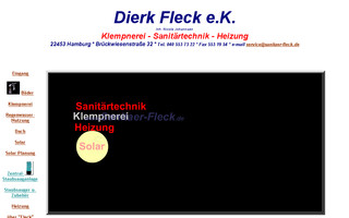 sanitaer-fleck.de website preview