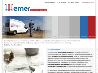 werner-sh.de website preview