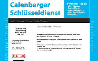 schluesseldienst-hannover.eu website preview