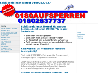 schluesseldienst-hannover.de website preview