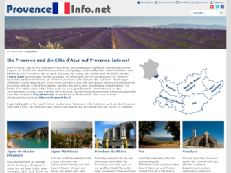 provence-info.net website preview