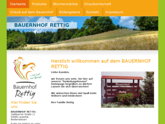 bauernhof-rettig.de website preview