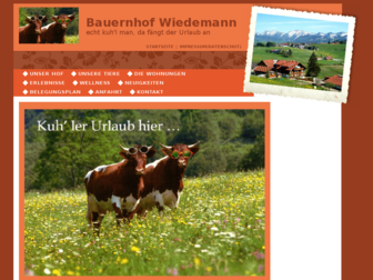 bauernhof-wiedemann.de website preview