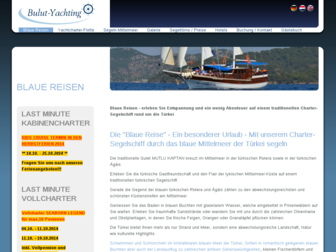 bulut-yachting.com website preview
