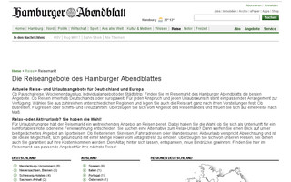 reisemarkt.abendblatt.de website preview