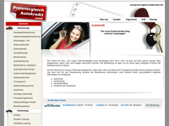 preisvergleich-autokredit.com website preview