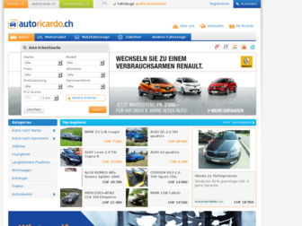 auto.ricardo.ch website preview
